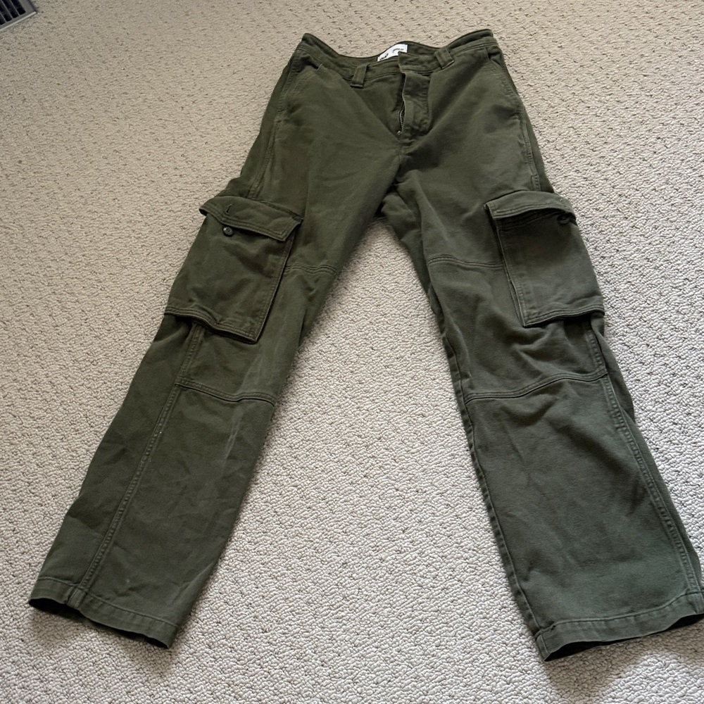 TNA Khaki Green cargo pants